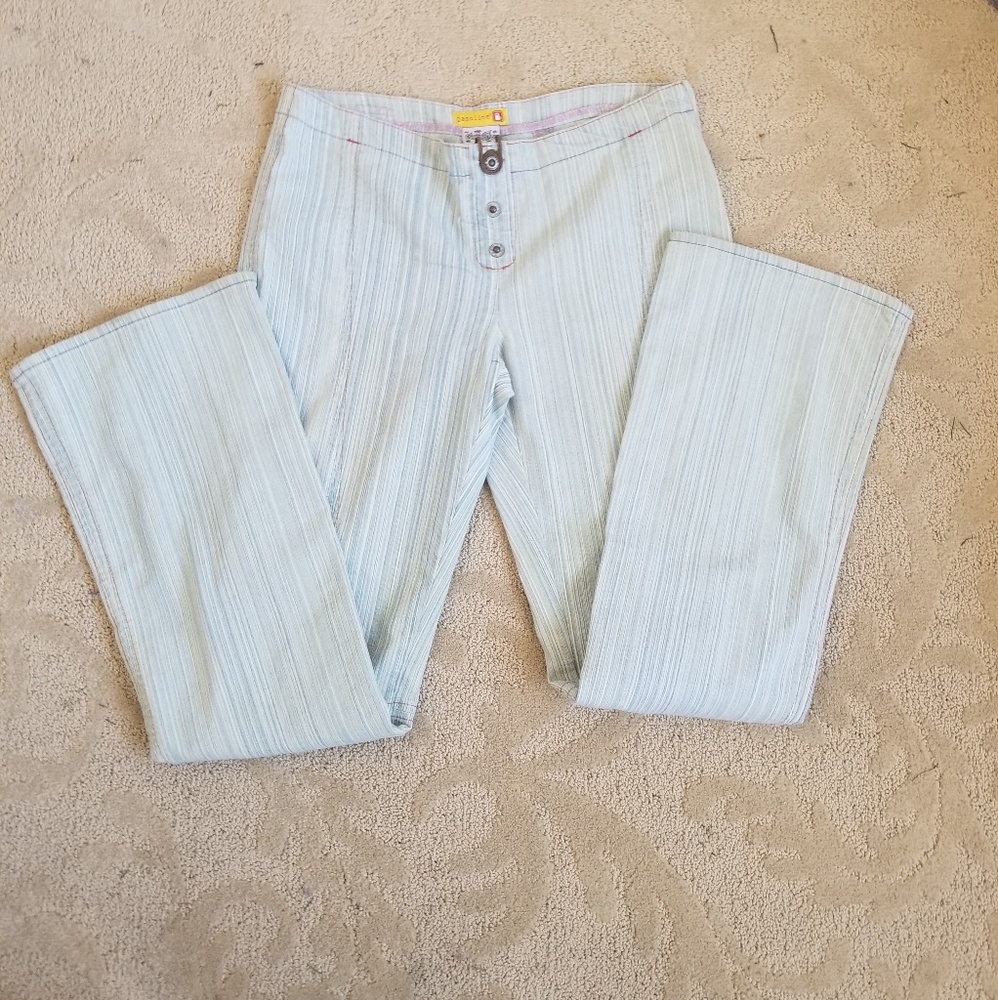 Vintage Gasoline Flare Jean's size 11 - Picture 2 of 9
